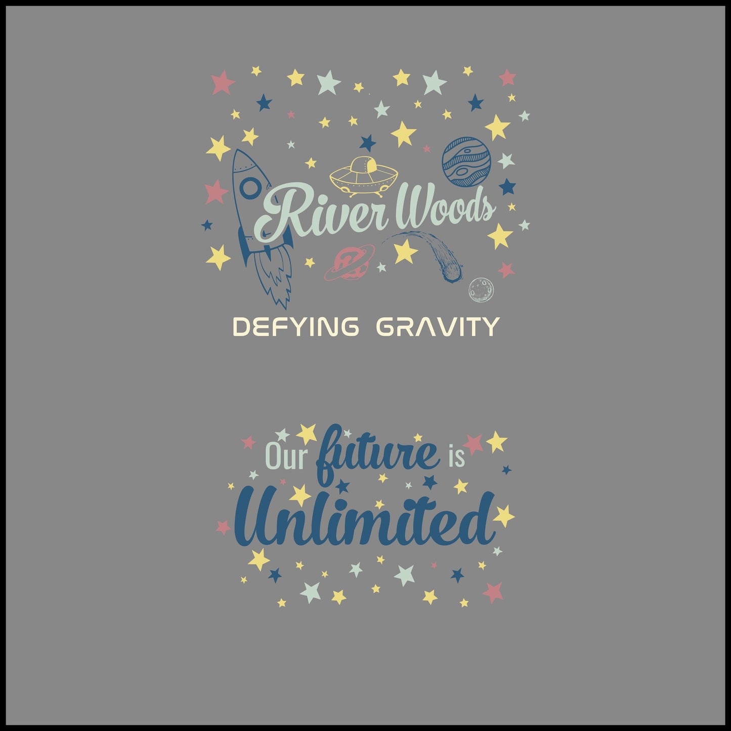 2020 River Woods Elementary Our Future is Unlimited Apparel Collection