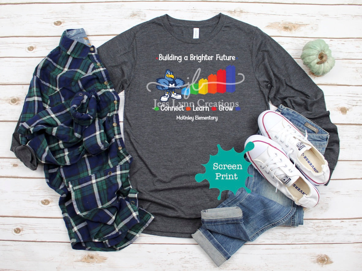 McKinley Building a Brighter Future Long Sleeve Shirt