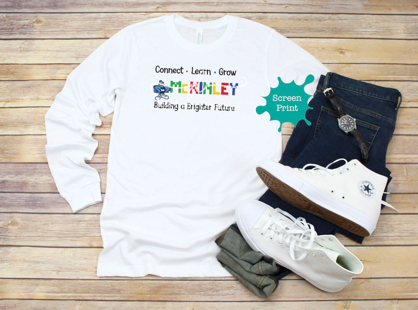 McKinley Connect Learn Grow Long Sleeve Shirt