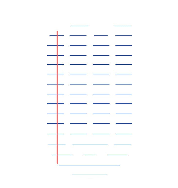 Jumbo Acrylic Paper Clip Bookmark