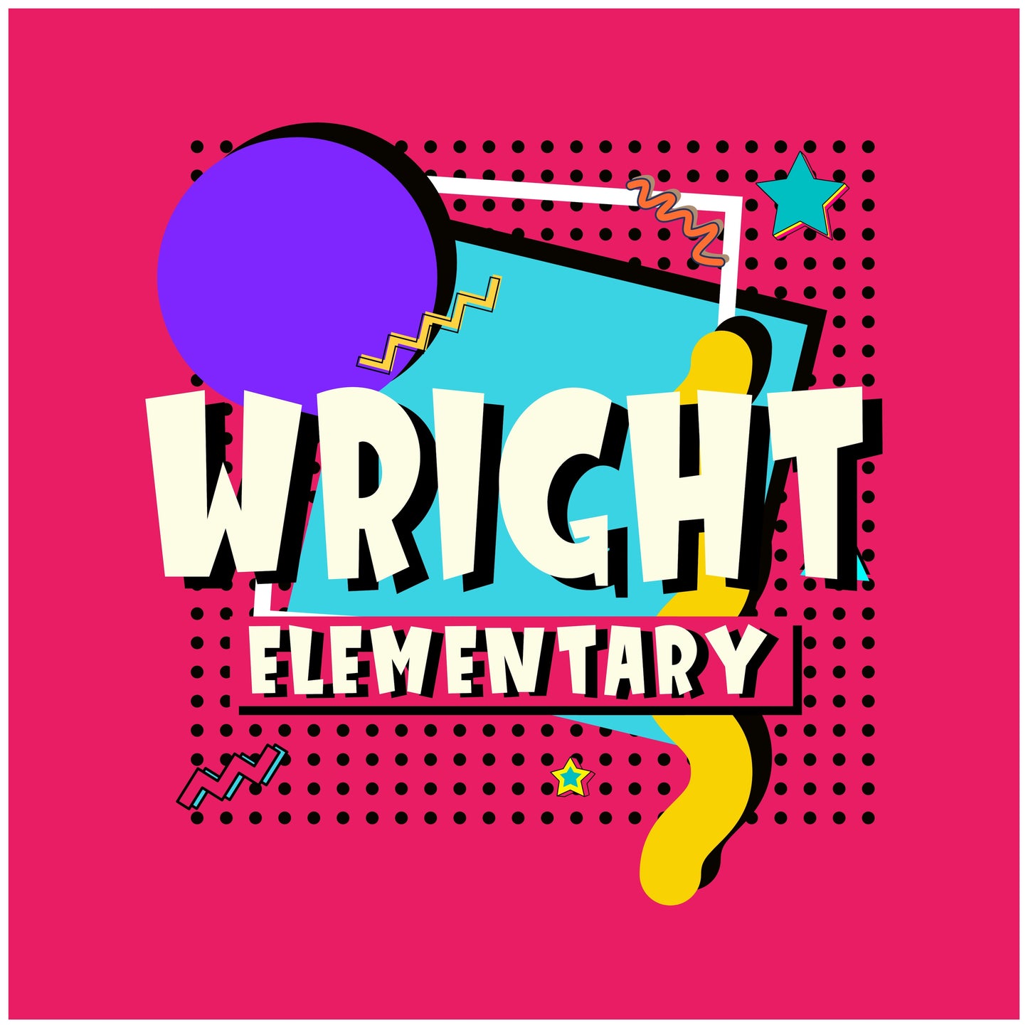 2025 Wright Elementary 90's Retro Apparel Collection