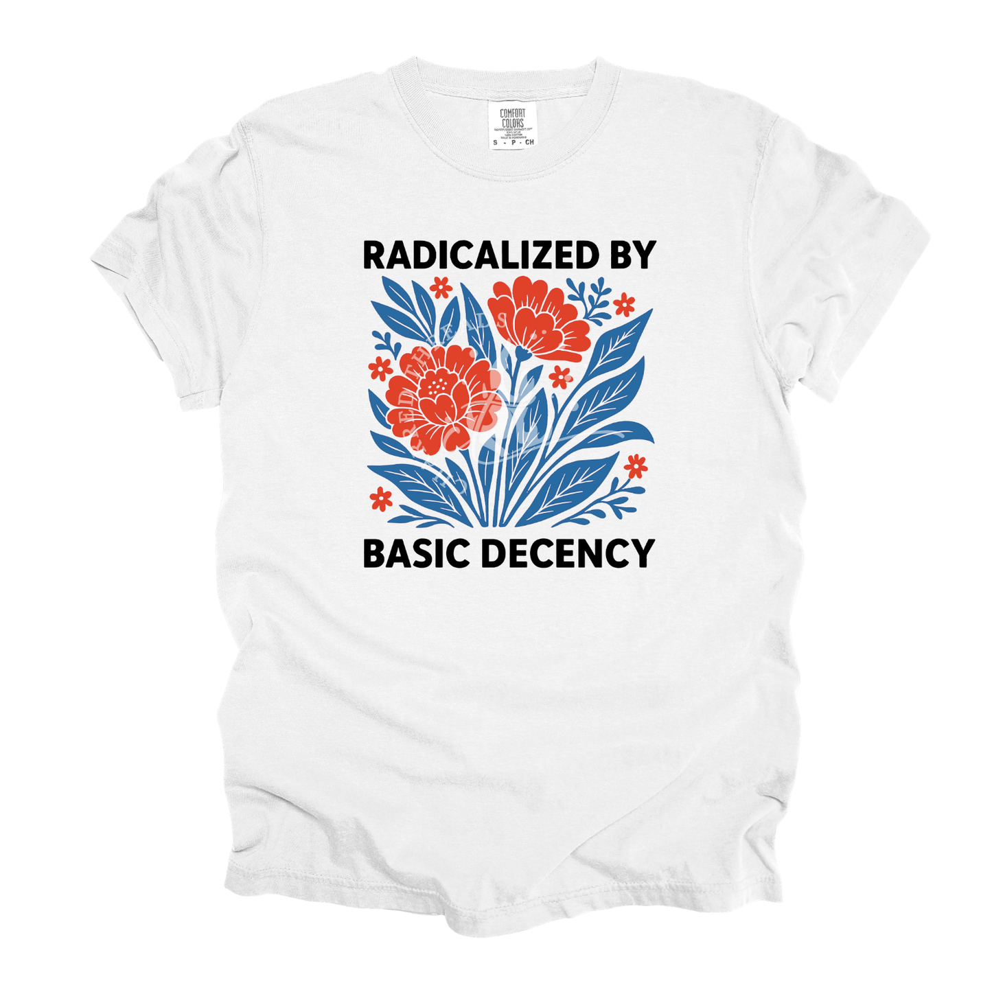 Radicalized by Basic Decency Graphic Tee