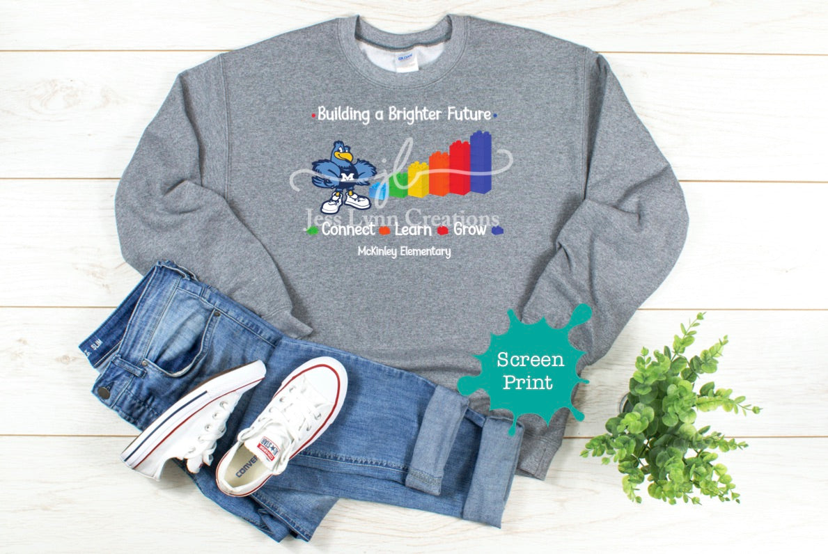 2021 McKinley Building a Brighter Future Crewneck Sweatshirt