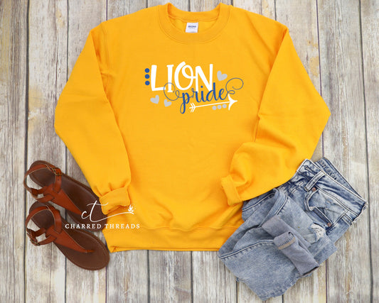 2023 King Elementary Lion Pride Crewneck Sweatshirt