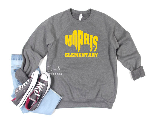 2020 Morris Elementary Bison Crewneck Sweatshirt