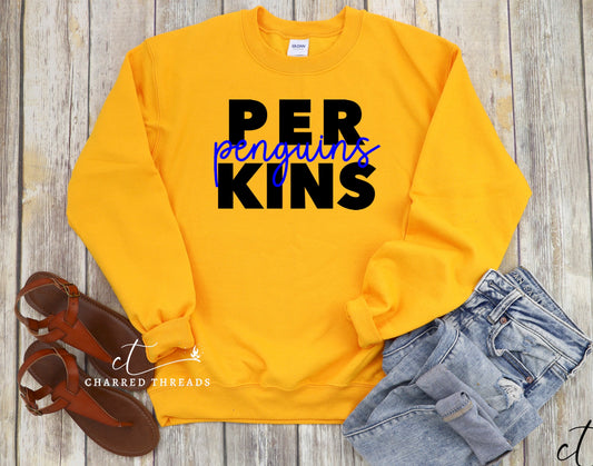 2023 Perkins Elementary Penguins Crewneck Sweatshirt