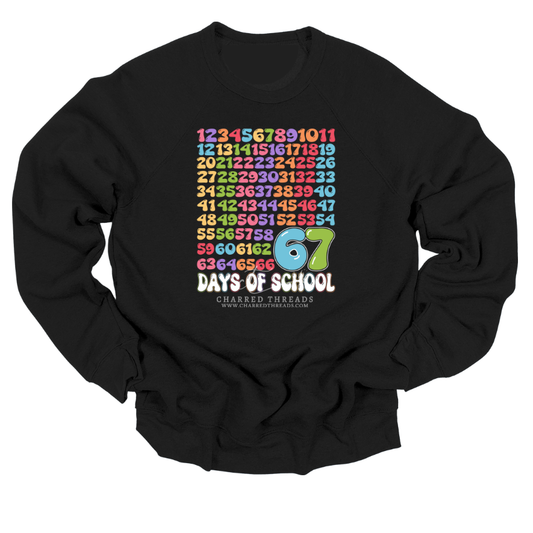 67 Days of School – Teacher Milestone Apparel Collection
