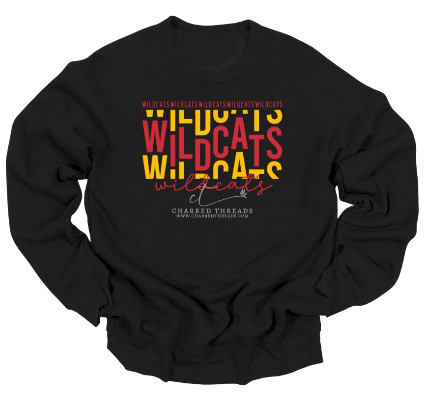 Wildcats on Repeat Apparel Collection | Tee, Long Sleeve, Crewneck & Hoodie