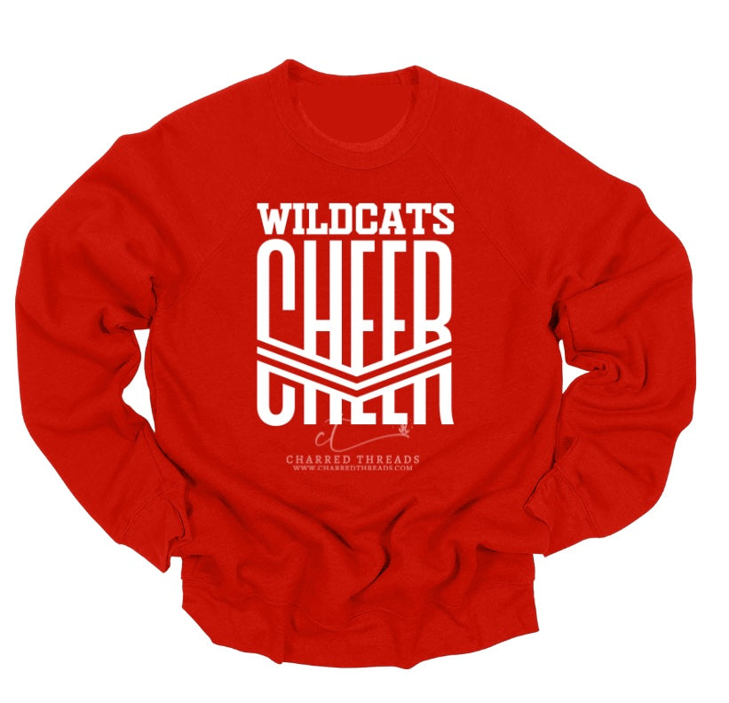 Wildcats Glitter Force Collection | Tee, Crewneck, Hoodie, Shorts, or Joggers | Infant–Adult Sizes
