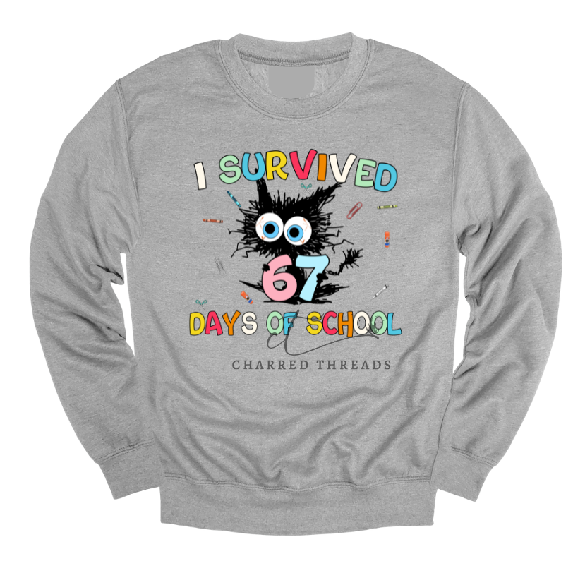 I Survived 67 Days of School Apparel Collection