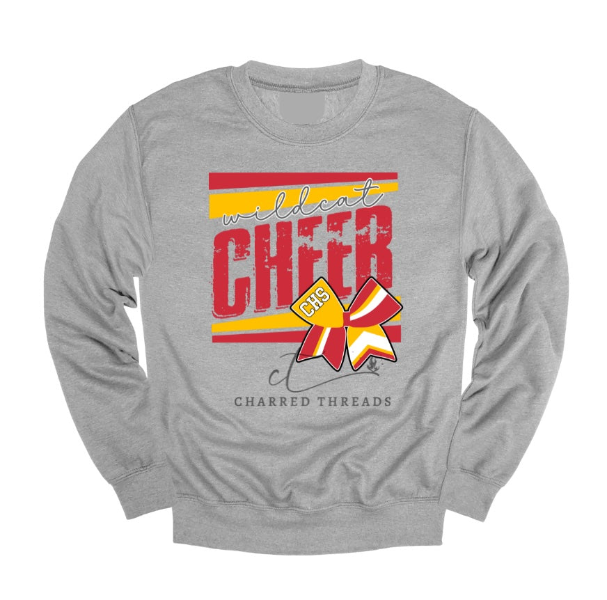 Wildcats Power Bow Collection | Tee, Crewneck, Hoodie, Shorts, or Joggers | Infant–Adult Sizes
