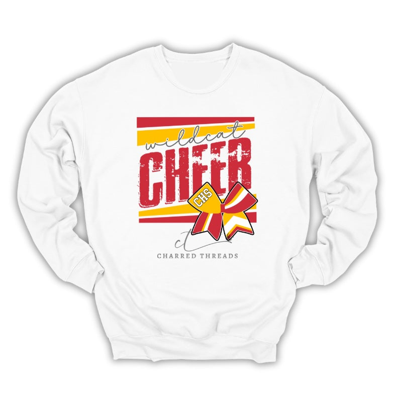 Wildcats Power Bow Collection | Tee, Crewneck, Hoodie, Shorts, or Joggers | Infant–Adult Sizes