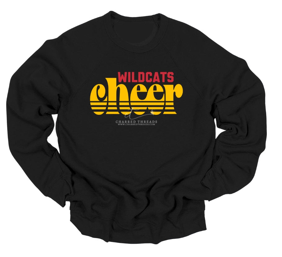 Wildcats Spirit Retro Collection | Tee, Crewneck, Hoodie, Shorts, or Joggers | Infant–Adult Sizes