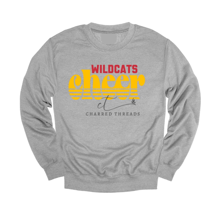 Wildcats Spirit Retro Collection | Tee, Crewneck, Hoodie, Shorts, or Joggers | Infant–Adult Sizes