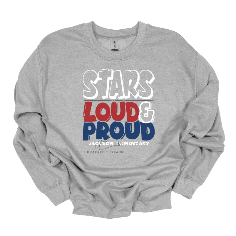 2025 Jackson Elementary Stars Loud & Proud Apparel Collection