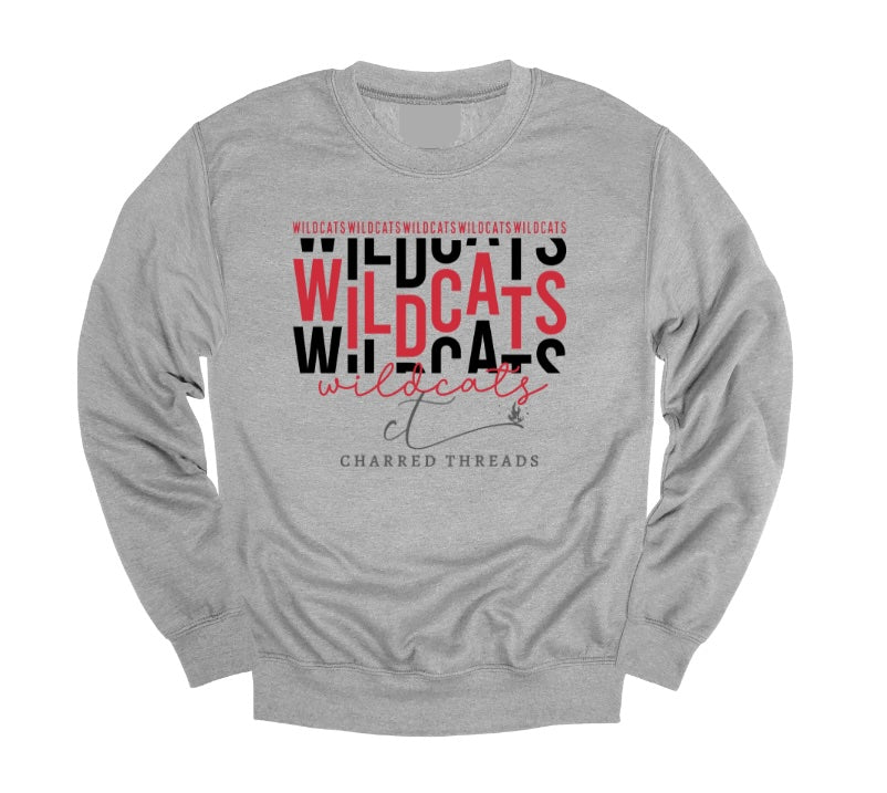 Wildcats on Repeat Apparel Collection | Tee, Long Sleeve, Crewneck & Hoodie