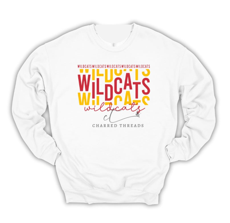 Wildcats on Repeat Apparel Collection | Tee, Long Sleeve, Crewneck & Hoodie