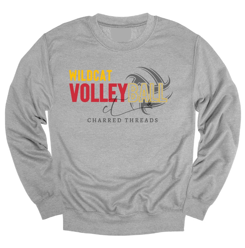 Wildcat Volleyball Double Impact Collection | Tee, Long Sleeve, Crewneck & Hoodie