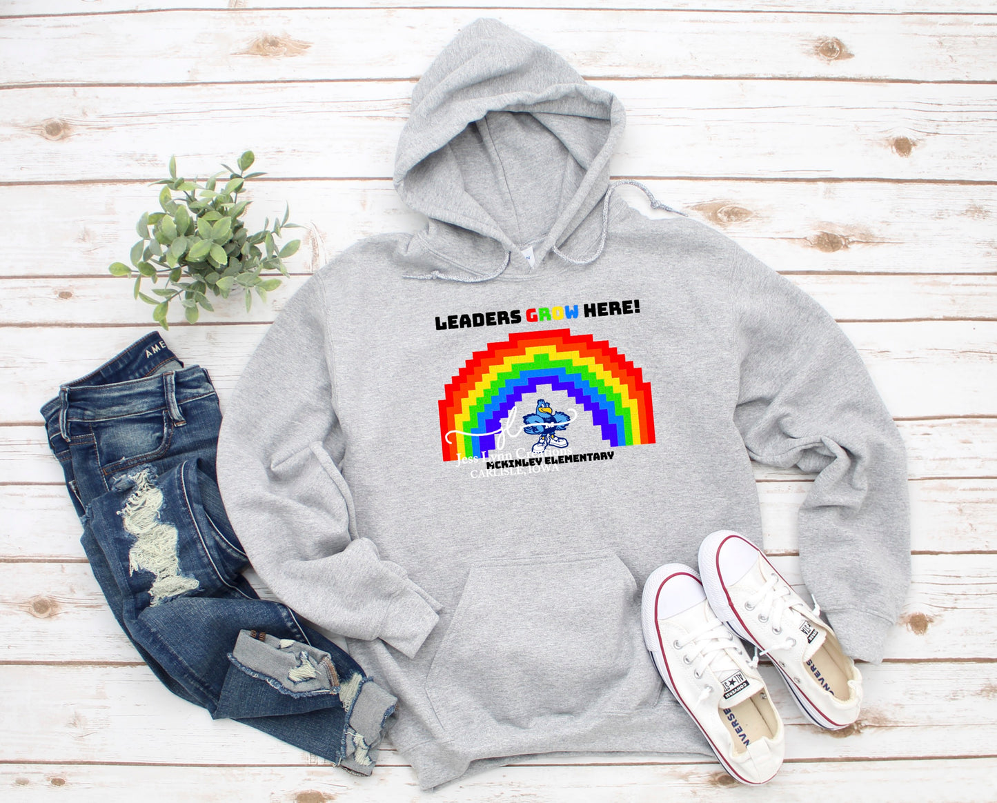 2022 McKinley Leaders Grow Here Hooded Sweatshirt