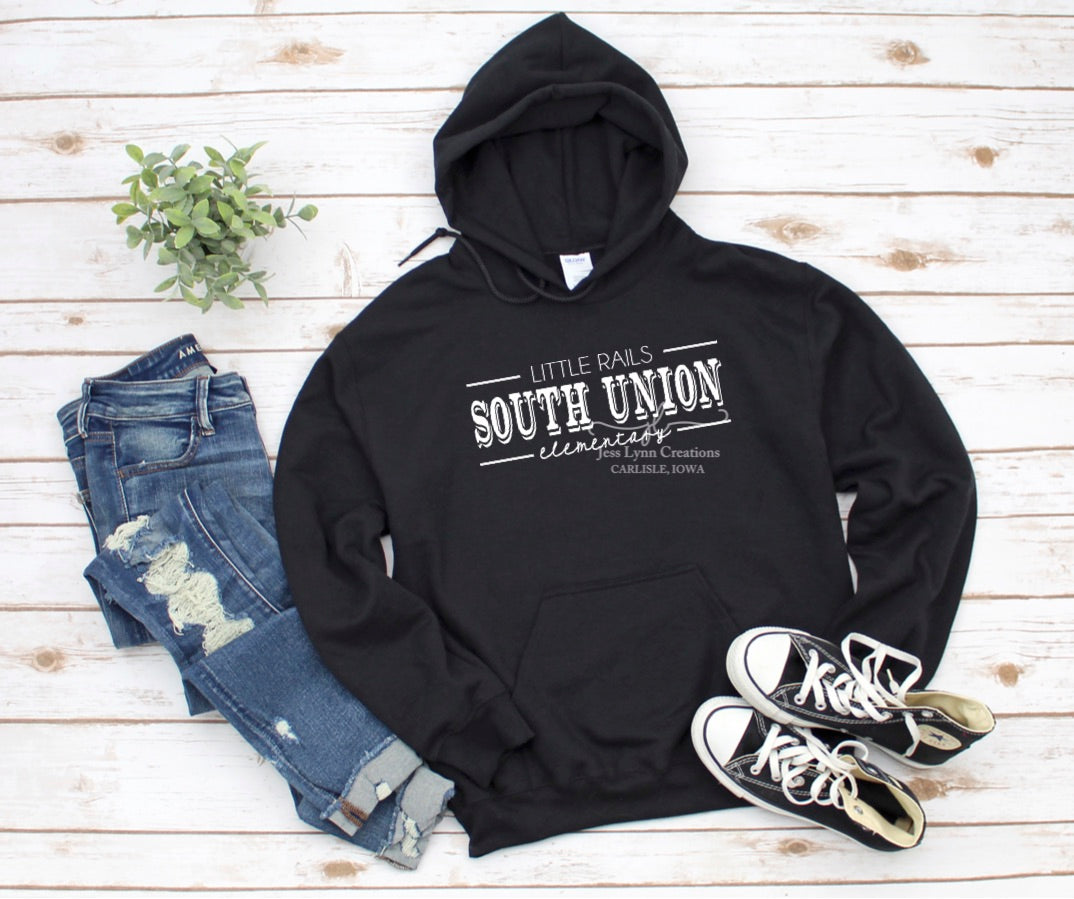 2019 South Union Elementary Little Rails Hooded Sweatshirt