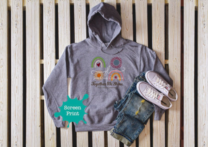 2021 River Woods Elementary Together We Shine Hooded Sweatshirt