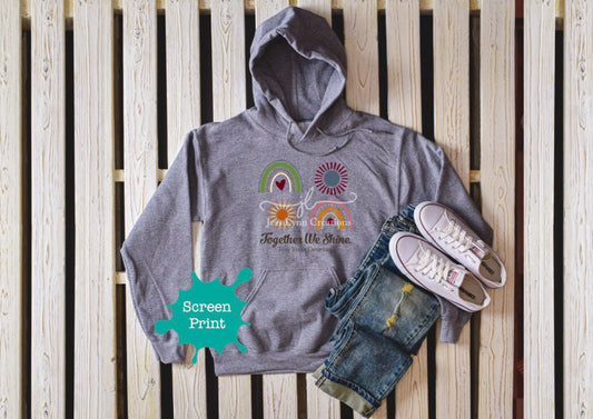 2021 River Woods Elementary Together We Shine Hooded Sweatshirt