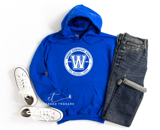 2023 Wright Elementary Staff Hooded Sweatshirt