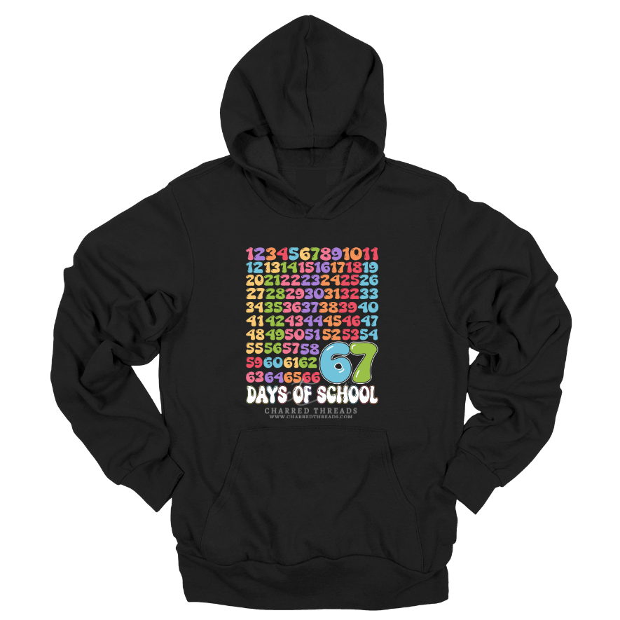 67 Days of School – Teacher Milestone Apparel Collection
