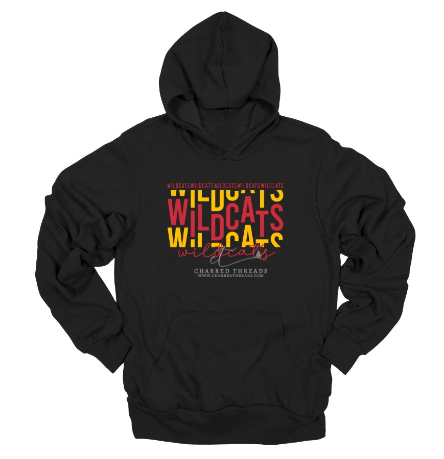 Wildcats on Repeat Apparel Collection | Tee, Long Sleeve, Crewneck & Hoodie