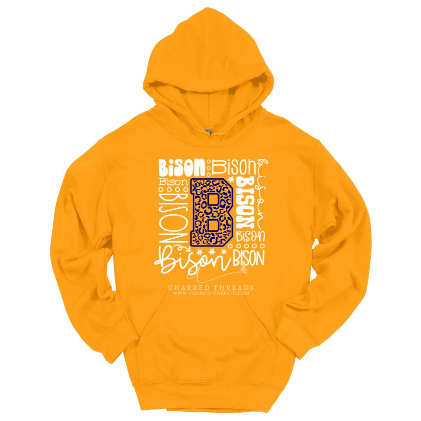 2024 Morris Elementary Bison Typography Apparel Collection