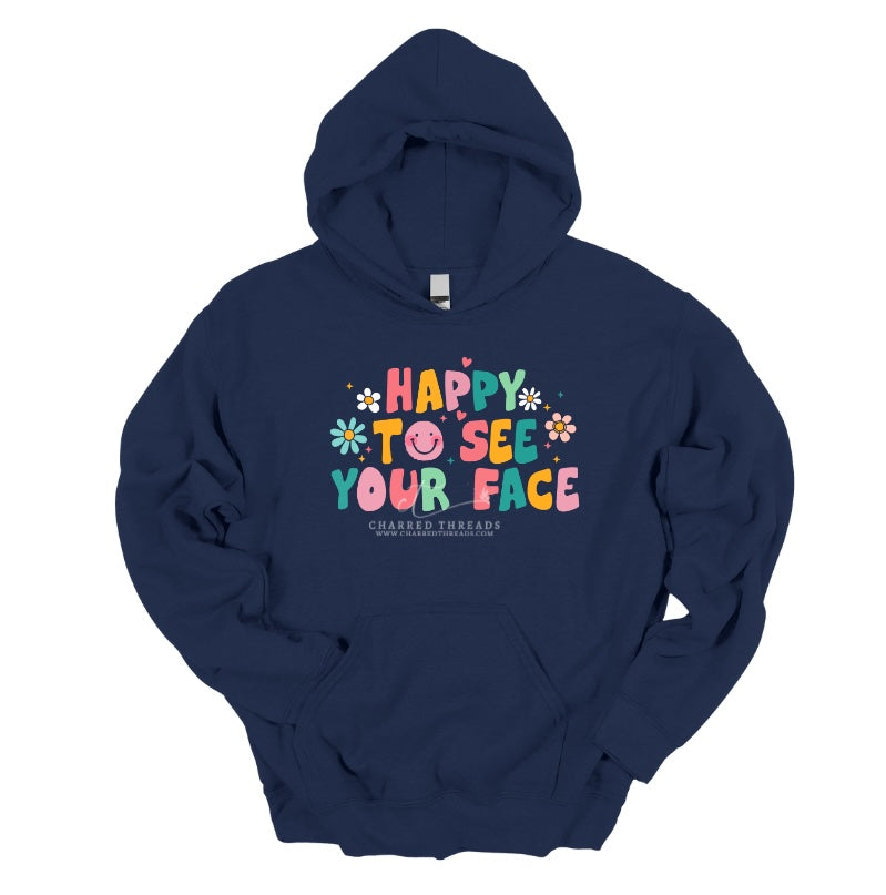 Happy to See Your Face – Retro Smile & Daisy Apparel Collection