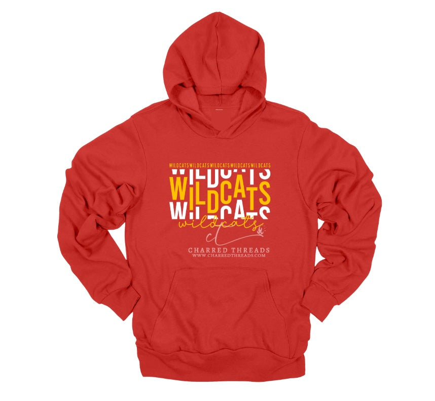 Wildcats on Repeat Apparel Collection | Tee, Long Sleeve, Crewneck & Hoodie