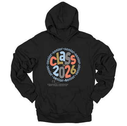 Retro Circle Class of 2026 Apparel Collection