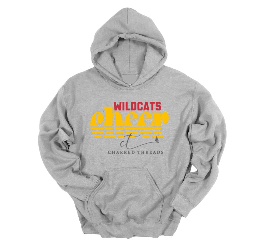 Wildcats Spirit Retro Collection | Tee, Crewneck, Hoodie, Shorts, or Joggers | Infant–Adult Sizes