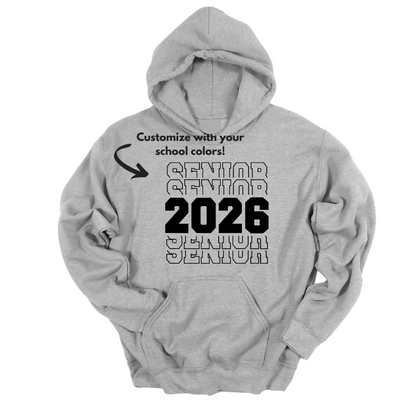 Stacked Senior 2026 Apparel Collection