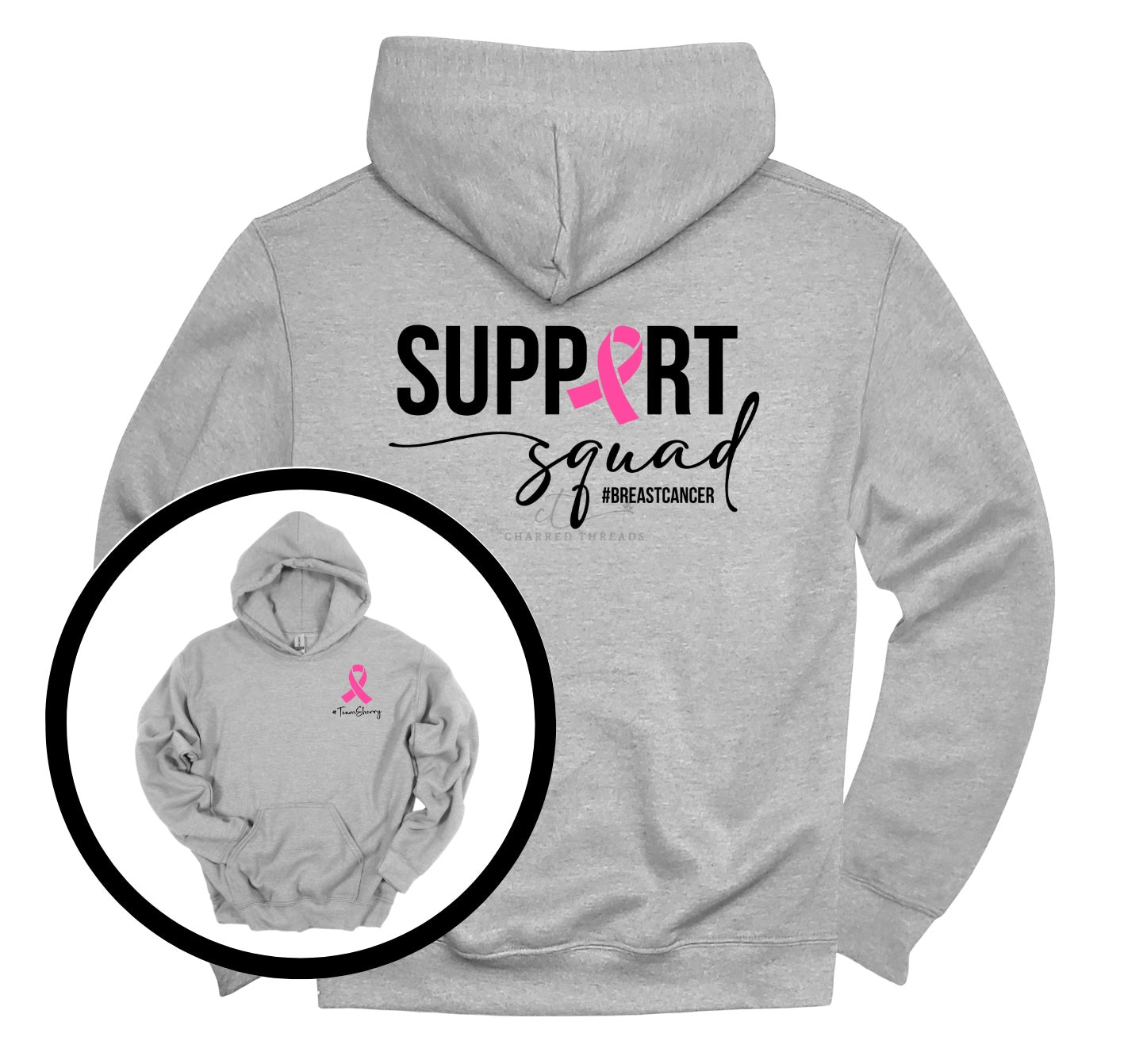 Support Squad | #Team Sherry | Breast Cancer Awareness Apparel Collection