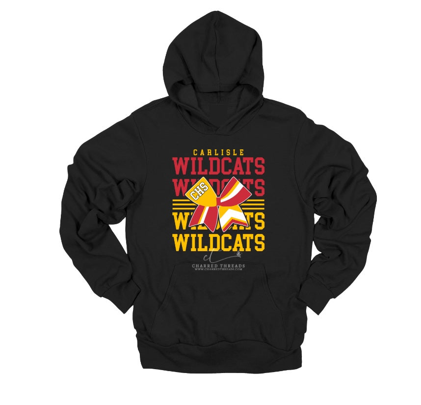 Wildcats Victory Bow Collection | Tee, Crewneck, Hoodie, Shorts, or Joggers | Infant–Adult Sizes