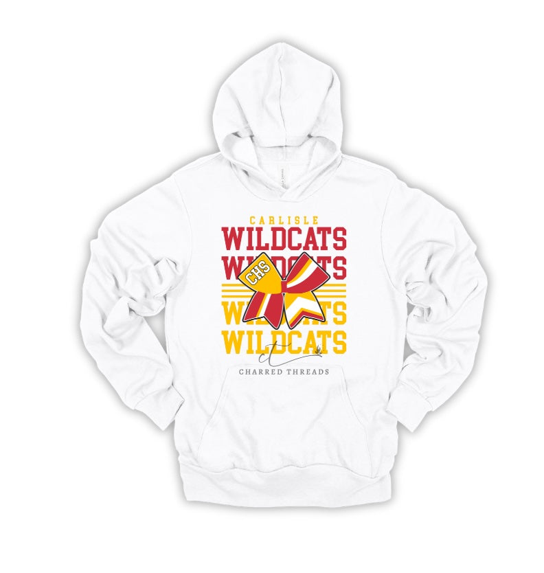 Wildcats Victory Bow Collection | Tee, Crewneck, Hoodie, Shorts, or Joggers | Infant–Adult Sizes