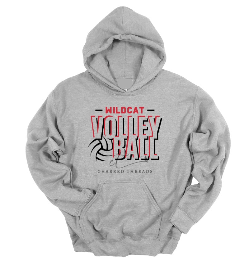 Wildcat Volleyball Bold Block Collection | Tee, Long Sleeve, Crewneck & Hoodie