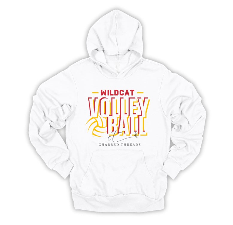 Wildcat Volleyball Bold Block Collection | Tee, Long Sleeve, Crewneck & Hoodie