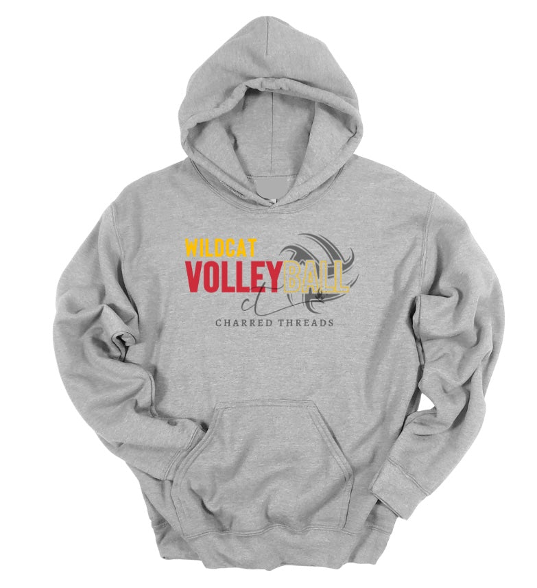 Wildcat Volleyball Double Impact Collection | Tee, Long Sleeve, Crewneck & Hoodie
