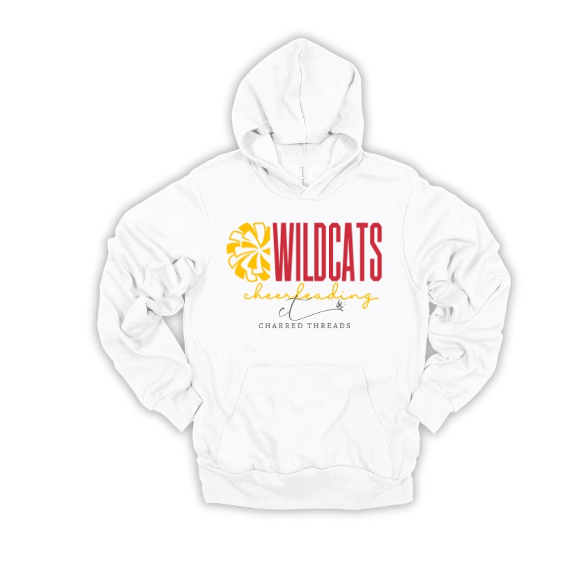 Wildcats Wave Cheer Collection | Tee, Crewneck, Hoodie, Shorts, or Joggers | Infant–Adult Sizes