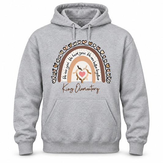 2021 King Elementary We See You Hooded Sweatshirt