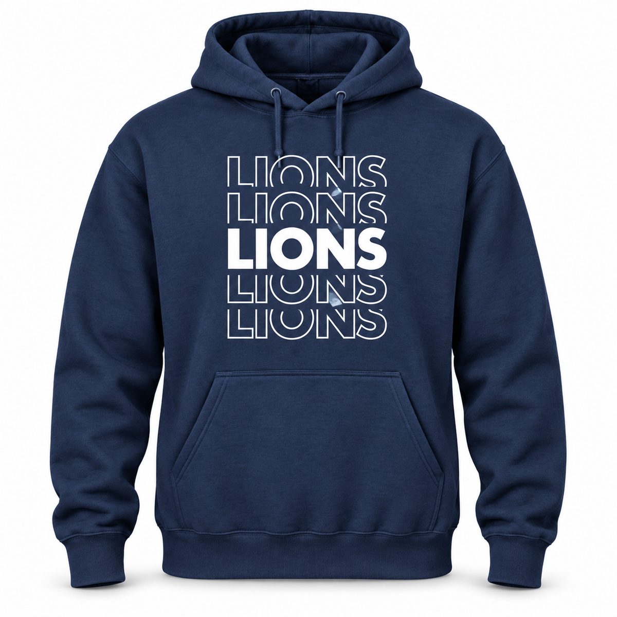 2022 King Elementary Stacked Lions Hooded Sweatshirt