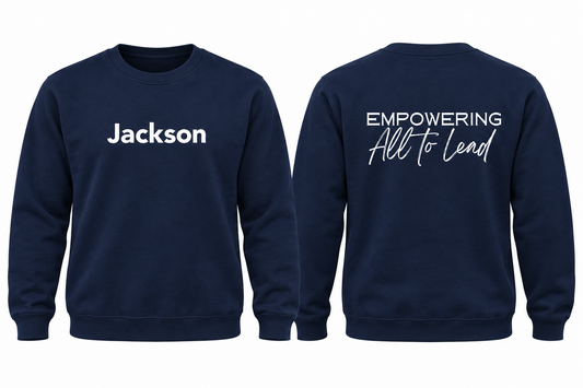 2023 Jackson Elementary Empowering All to Lead Crewneck Sweatshirt