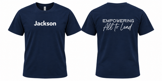 2023 Jackson Elementary Empowering All to Lead Short Sleeve T-Shirt