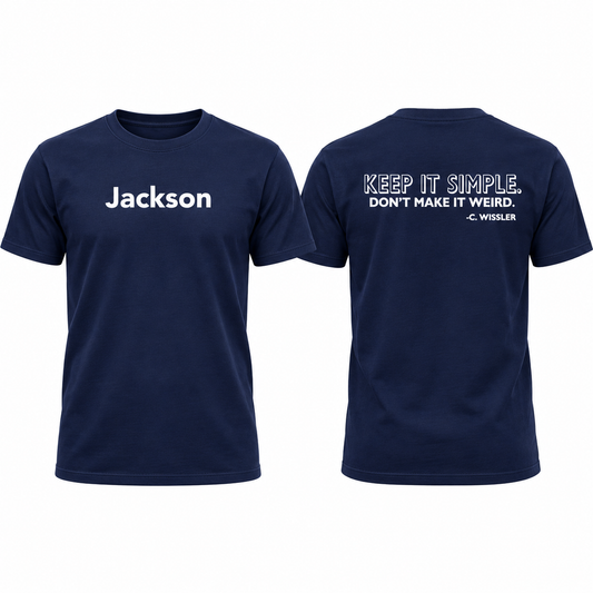 2024 Jackson Elementary Keep It Simple Short Sleeve T-Shirt