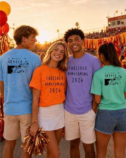 2026 Carlisle Class Color HOCO T-Shirt