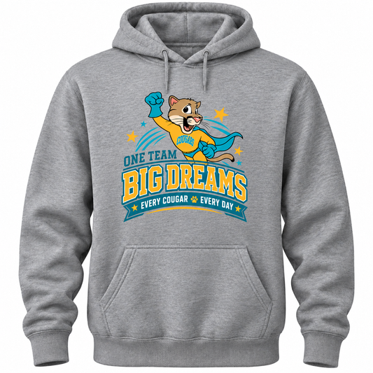 2026 Carver Elementary One Team Big Dreams Hooded Sweatshirt