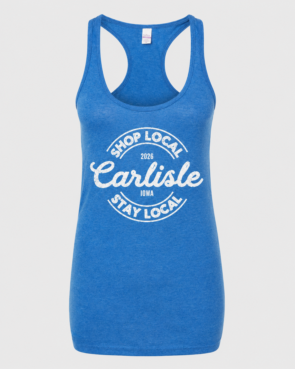 Carlisle Shop Local Stay Local Racerback 2026 Tank Top